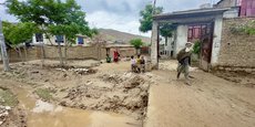 Conséquences des inondations suite aux fortes pluies dans la province septentrionale de Baghlan en Afghanistan