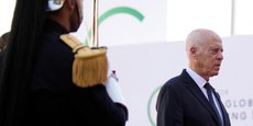 Le président tunisien Kaïs Saïed arrive au Sommet pour un nouveau pacte financier mondial à Paris