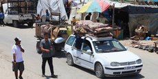 Des Palestiniens continuent de fuir Rafah