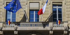 La façade de la Banque de France.