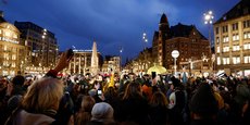 Environmental, immigration groups gather to protest in Amsterdam following far-right gains in election