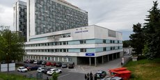 L'hôpital universitaire Roosevelt où le Premier ministre slovaque Robert Fico a été transporté après avoir blessé par balles à Handlova