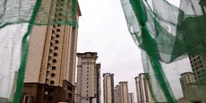 Immeuble résidentiel en construction du groupe China Evergrande à la périphérie de Shijiazhuang