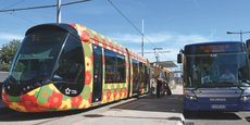Le projet de SERM Montpellier Méditerranée met l'accent sur l'intermodalité, avec du transport routier urbain et interurbain, du ferroviaire et des déplacements doux.