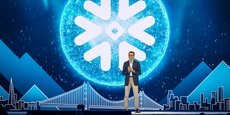 Sridhar Ramaswamy, CEO de Snowflake, lors du Snowflake Summit 2024, à San Francisco.