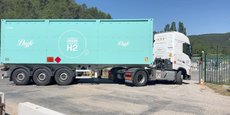 Le 13 juin dernier, Lhyfe a livré 350 kilos d’hydrogène vert à la société Géométhane Manosque (Alpes-de-Haute-Provence)