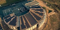 La cave des Vignerons d'Héraclès, à Codognan, a installé 864 panneaux solaires couvrant 2.000 m2 de toitures en mai 2023.
