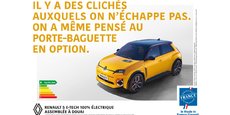 Le constructeur Renault, qui vient de certifier sa R5 électrique assemblée à Douai (Nord), pousse, lui, encore plus la provocation.