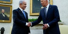 Biden reçoit Netanyahu à la Maison blanche