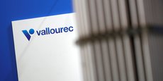 Logo de Vallourec au salon World Nuclear Exhibition (WNE) à Villepinte
