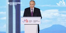 Le président russe Vladimir Poutine lors du Forum économique oriental à Vladivostok