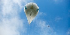 Les ballons de l'opérateur télécom britannique EE seraient aptes à planer à environ 45 mètres de hauteur pour déployer une couverture de 4 à 5 kilomètres.