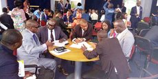 Rencontre BtoB entre entrepreneurs congolais et sud-africains, en mars 2017 à Brazzaville.