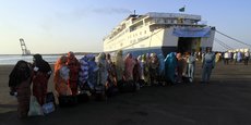 Au Soudan, les installations portuaires existantes sur l'île de Suakin sont principalement utilisées pour le transport de pèlerins à La Mecque.