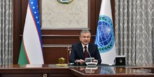 Shavkat Mirziyoyev président d'Ouzbékistan