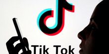 Photo d'illustration du logo de tik tok