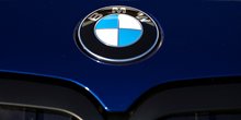 Un logo bmw a greer, caroline du sud, etats-unis