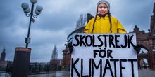 Greta Thunberg, grève, école, climat, réchauffement, lanceur d'alerte, écologie, environnement,