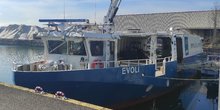 Evoli, premier bateau 100% électrique dédié au transport logistique fluvial sur le Rhône et la Saône