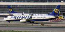 Deux boeing 737-8as de la compagnie aerienne ryanair, a malaga