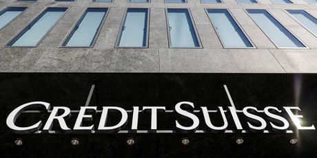 Photo d'archives du logo de credit suisse