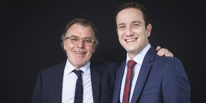 François Legeleux, le dirigeant de France Transactions et Alexandre Humbert, veulent ensemble devenir des acteurs incontournables dans la région en matière d'immobilier.