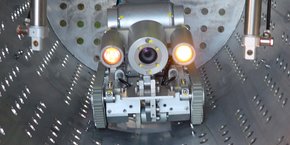 Endel SRA développe par exemple un robot miniature capable d'explorer toutes les plaques entretoises des générateurs vapeur des centrales nucléaires.