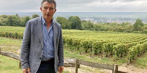 Franck Leroy, maire d'Epernay (Marne) depuis 2000, devrait accorder une attention particulière à la viticulture.