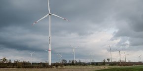 « Un total d'environ 115 GW d'énergie éolienne devrait être installé en Allemagne en 2030 », contre 56,1 GW aujourd'hui, selon le ministre de l'Economie, Robert Habeck.