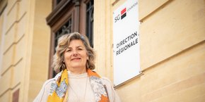 Hélène Sauvan a pris la direction de la banque SG Courtois en Occitanie dont la direction régionale est à Toulouse.