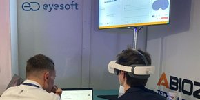 La startup bordelaise Eyesoft permet de diagnostiquer en quelques minutes l'origine musculaire d'un problème oculomoteur perturbant le mouvement des yeux.