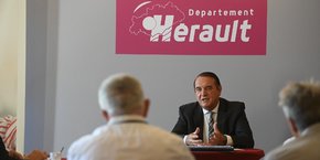 Le 25 septembre, le président de l'Hérault Kléber Mesquida faisait le point sur les dossiers en cours, pointant notamment la nécessité d'accompagner au mieux le secteur viticole en grande fragilité après la sécheresse de l'été passé.