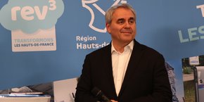 Xavier Bertrand, président de la Région Hauts-de-France, lors du forum « Transformons la France » le 27 novembre 2023.