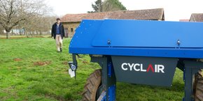robot agricole cyclair sébastien gorry