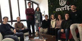A Montpellier, l'entreprise Enerfip, spécialisée dans le financement participatif des énergies renouvelables, emploie une quarantaine de personnes.
