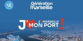 Premier des 12 travaux identifiés par le collectif Une Génération pour Marseille', le sujet du Grand Port Maritime fait l'objet d'une campagne digitale jusqu'à la mi-juin avant une campagne de terrain