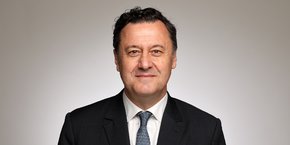 Antonin Beurrier, président directeur général d'Electro mobility materials Europe (EMME) à Bordeaux.