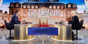 Deuxième confrontation entre Emmanuel Macron et Marine Le Pen, le 20 avril 2022.