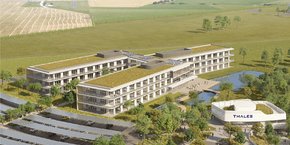 C'est dans le Maine-et-Loire que sort de terre le nouveau centre R&D de Thales.