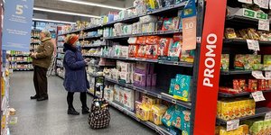 supermarché inflation