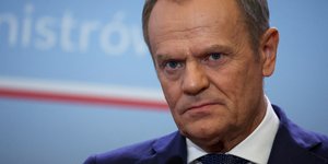 Le premier ministre polonais donald tusk