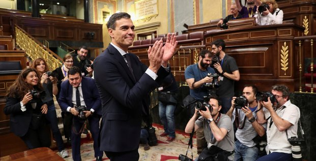 Pedro Sanchez (PSOE), motion de censure, Rajoy (PP), Espagne,