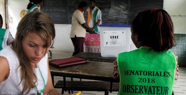 bureau vote élections Côte d'Ivoire