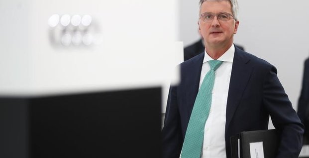 Audi suspend son patron rupert stadler