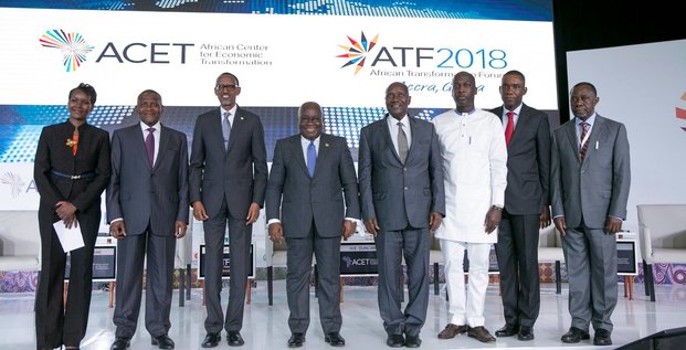 African Transformation forum Kagamé, Akufo Addo, Dangoté, Kablan Duncan