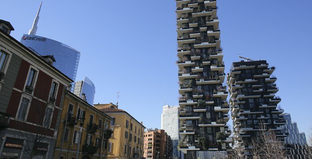 Milan, Bosco Verticale, immobilier, urbanisme, écologie, développement durable, végétalisation,
