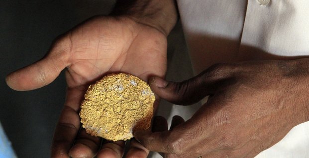minerais d'or or gold métal jaune