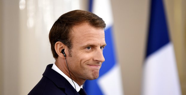 Emmanuel Macron en visite officielle au Danemark