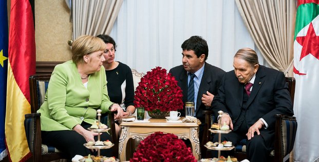 Bouteflika Merkel Algérie Allemagne Afrique