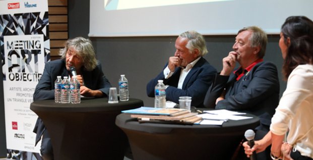 Dialogue entre les architectes R. Ricciotti et F. Fontès, A. Derey de l'ENSAM, modéré par Pascal Cayla (L'Art en direct)